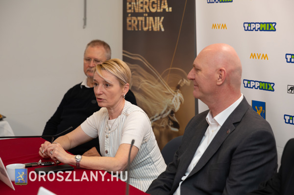 OSE sajtótájékoztató – MVM névadó szponzori bejelentés